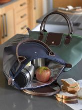 Samuel Lamont Insulated Navy Lunch Tote Bag